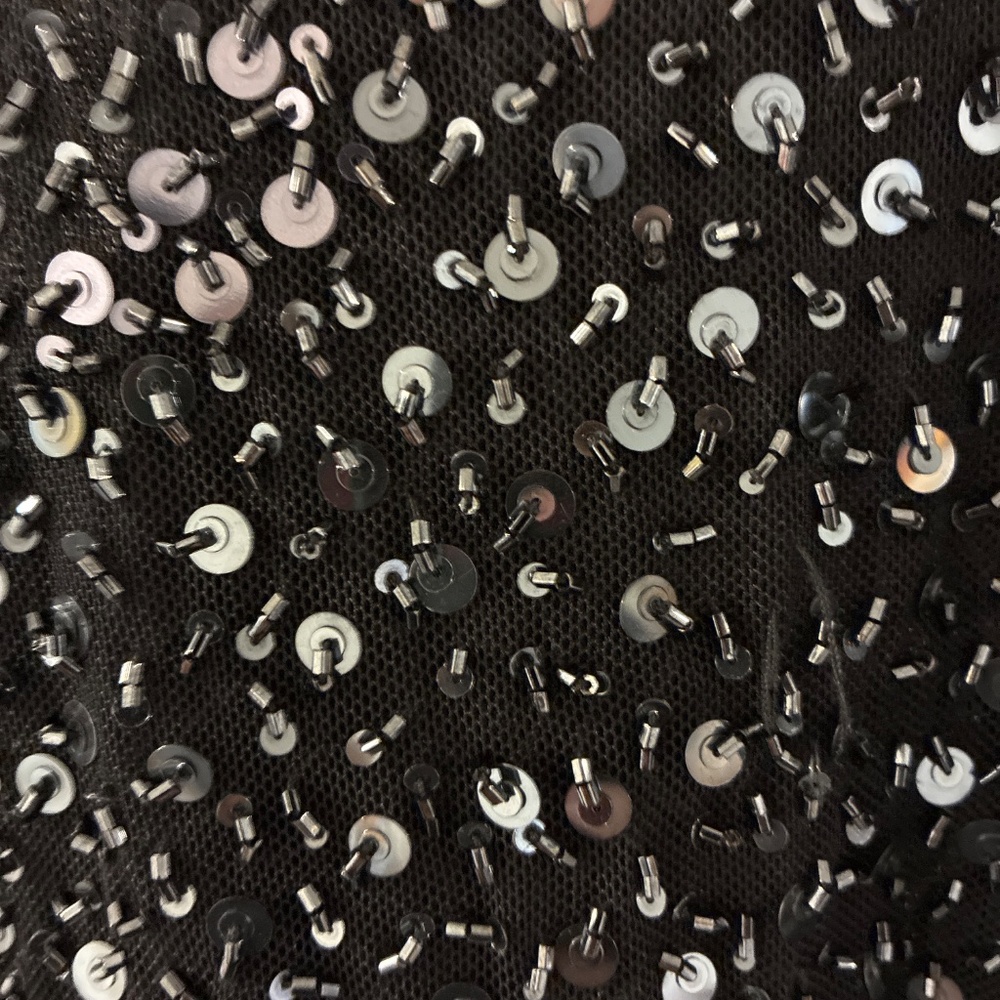Alice & Olivia Racerback Sparkly Top - Picture 2 of 5